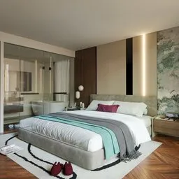 Modern bedroom