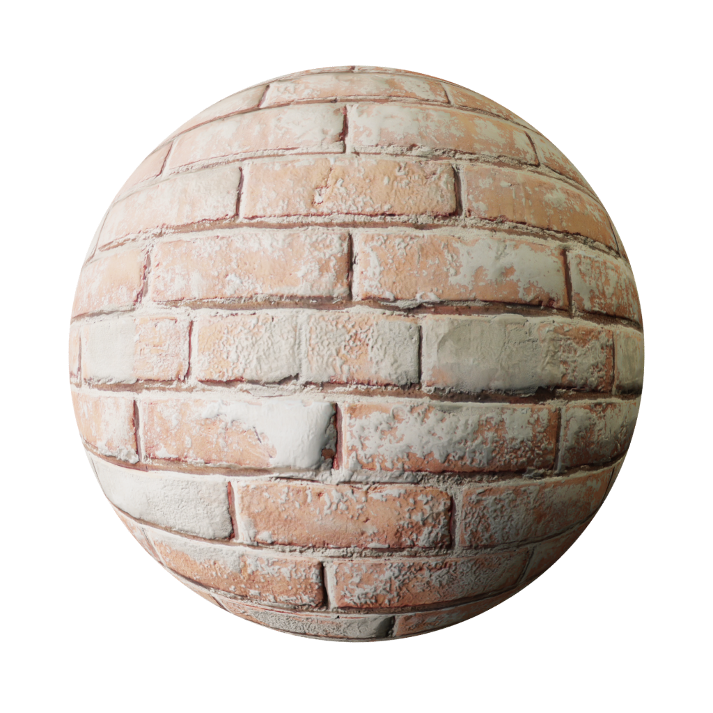 Brick Wall FREE 3D bricks materials BlenderKit