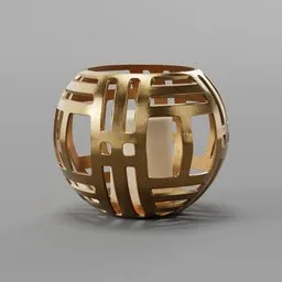 Aluminum Tabletop Votive Holder