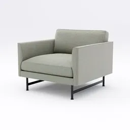 Fredericia Calmo Lounge Chair 80
