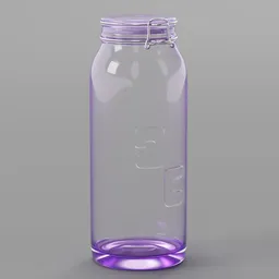 Glass jar storage