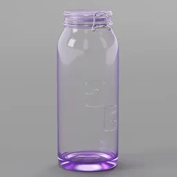 Glass jar storage