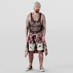 Punk Young Man
