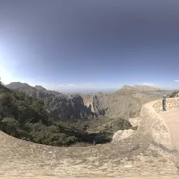 Mountain Road View