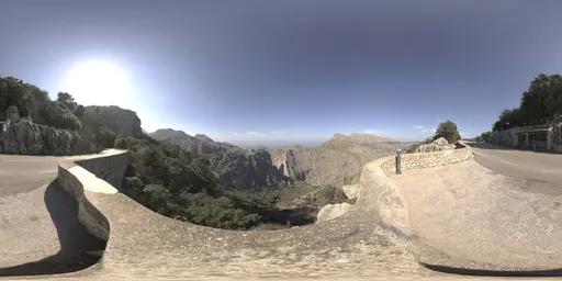 Mountain Road View