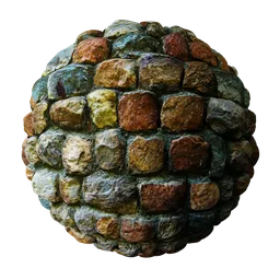 Street Cobble Stone Colourful