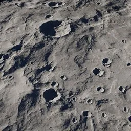 Moon Crater Surface Tileable