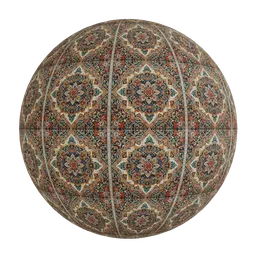 Persian style rug texture