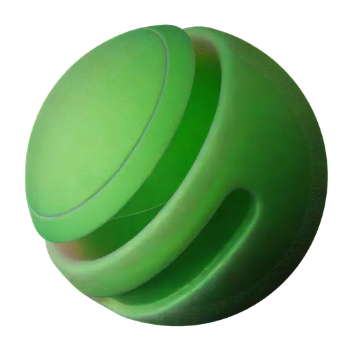 Plastic Translucent Green