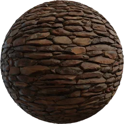 Stacked Stone Wall