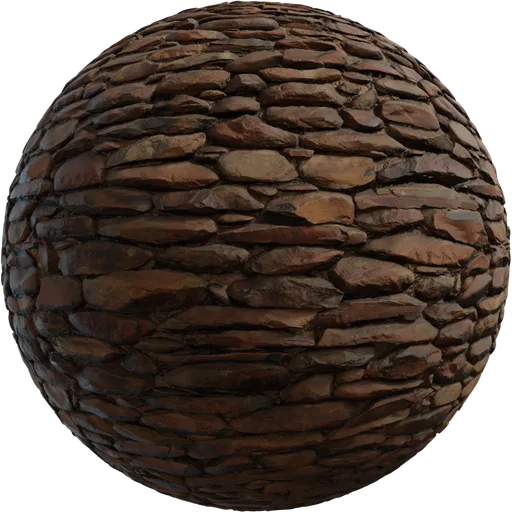 Stacked Stone Wall