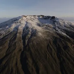 Glacier Mountain Snow Terrain