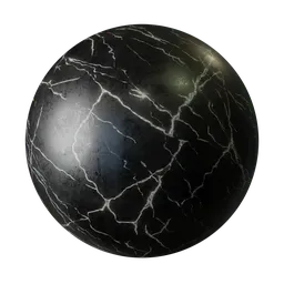 Modern Black Marble