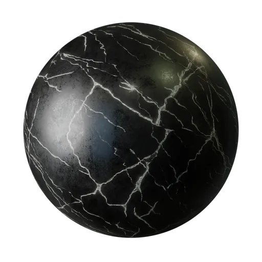Modern Black Marble