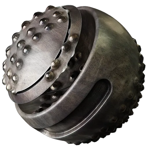 Rivets Metal Polished