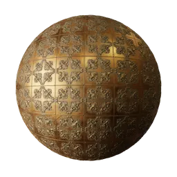 Copper tiles