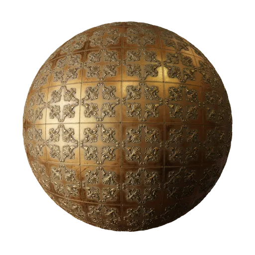 Copper tiles