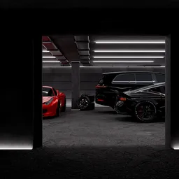 Car Garage | Underground Interior