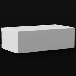 white paper box