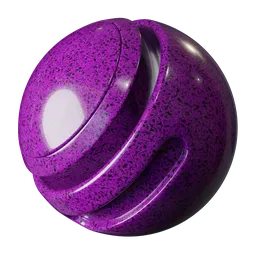 Glossy Purple Granite