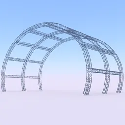 Truss stage construction