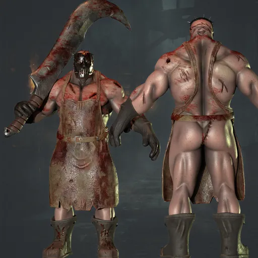 Executioner Monster-SemiArmored(Rigged)