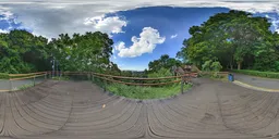 Cloudy viewing area during the day