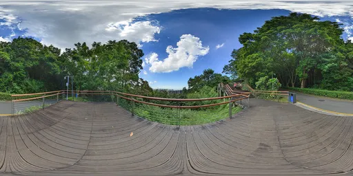Cloudy viewing area during the day