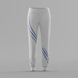 Sporty Stripe Athleisure Joggers