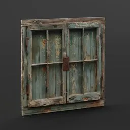 Old window - T -  53