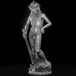 statue of Steel Donatello