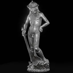 statue of Steel Donatello