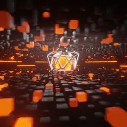 SCI-Fi motion graphics loop animation