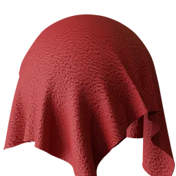 Graphical Red Jacquard