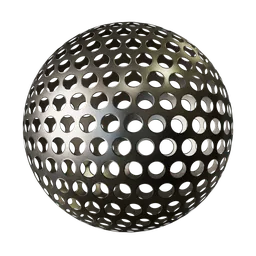 Round Perforated Titanium Metal