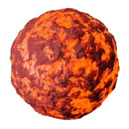 Procedural Viscous Magma Flow