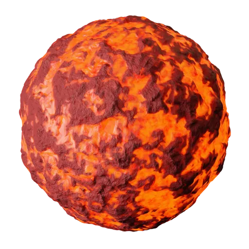 Procedural Viscous Magma Flow