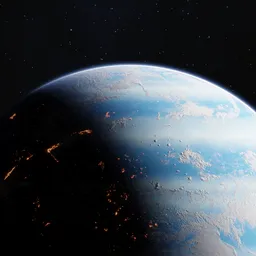 Realistic Planet Atmosphere