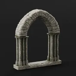 Church Stone Arch Grey