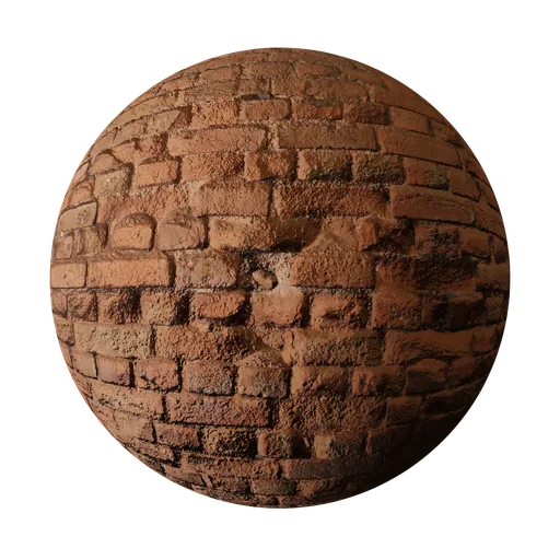 Old Red Brick Wall