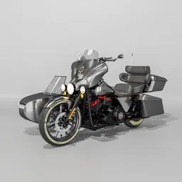 Harley-Electra Glide- black Beauty