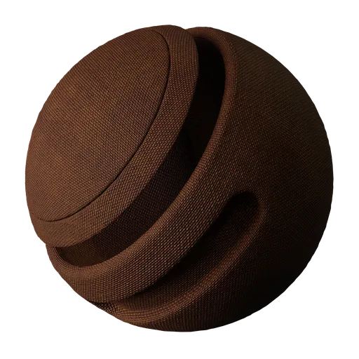 Brown fabric