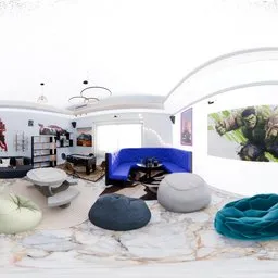 Interior Entertainment Lounge