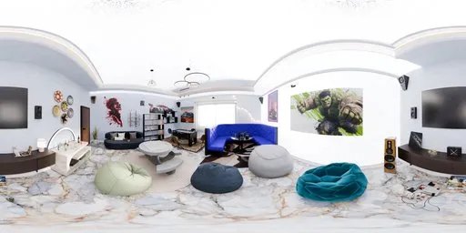 Interior Entertainment Lounge
