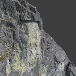 Rock Cliff Boulder Photoscan