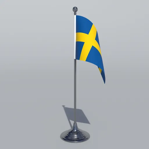 Sweden Table Flag