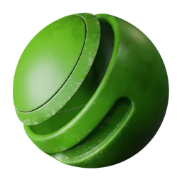 Metal Worn Green
