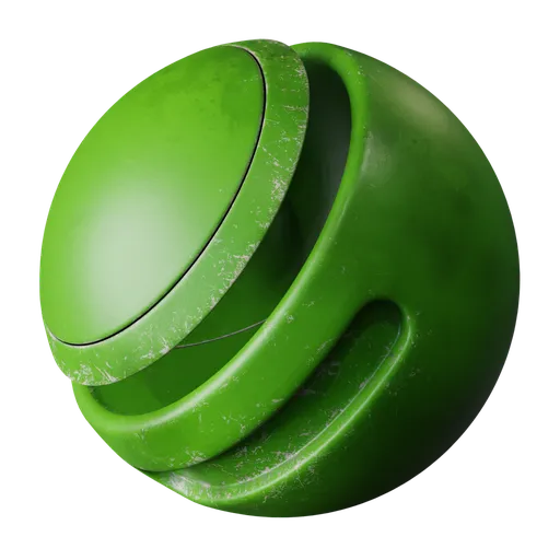 Metal Worn Green