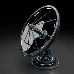 Sci Fi Satalite dish