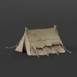 Stylized tent